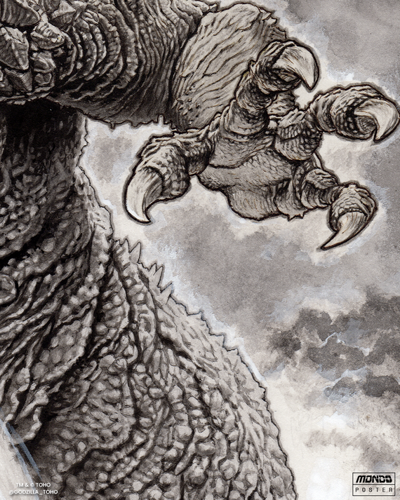 Godzilla Minus One Poster - Timed Edition