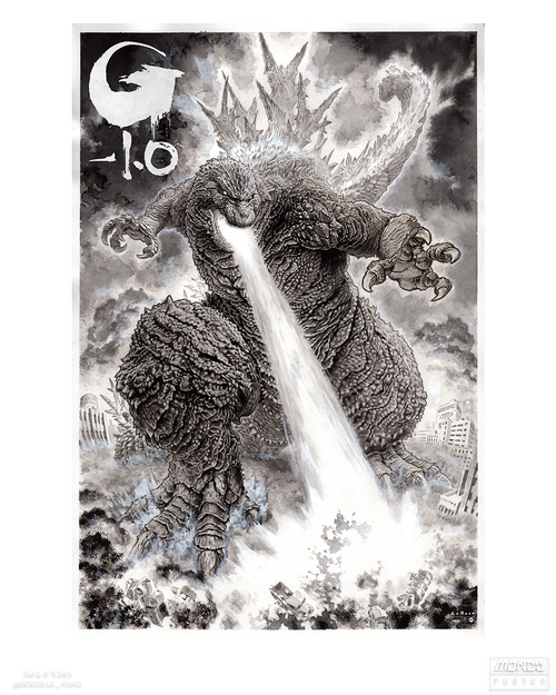 Godzilla Minus One Poster - Timed Edition