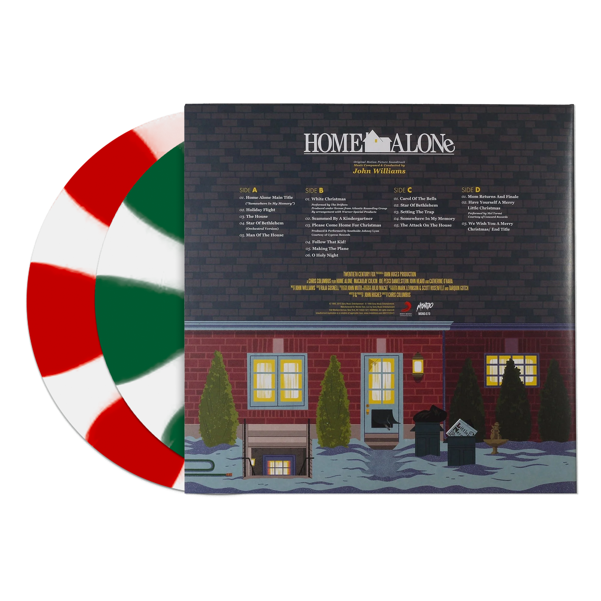 MONDO Alone LP モンド ホームアローン レコード ホーム アローン Home Alone オリジナルサウンドトラック (2枚組/180