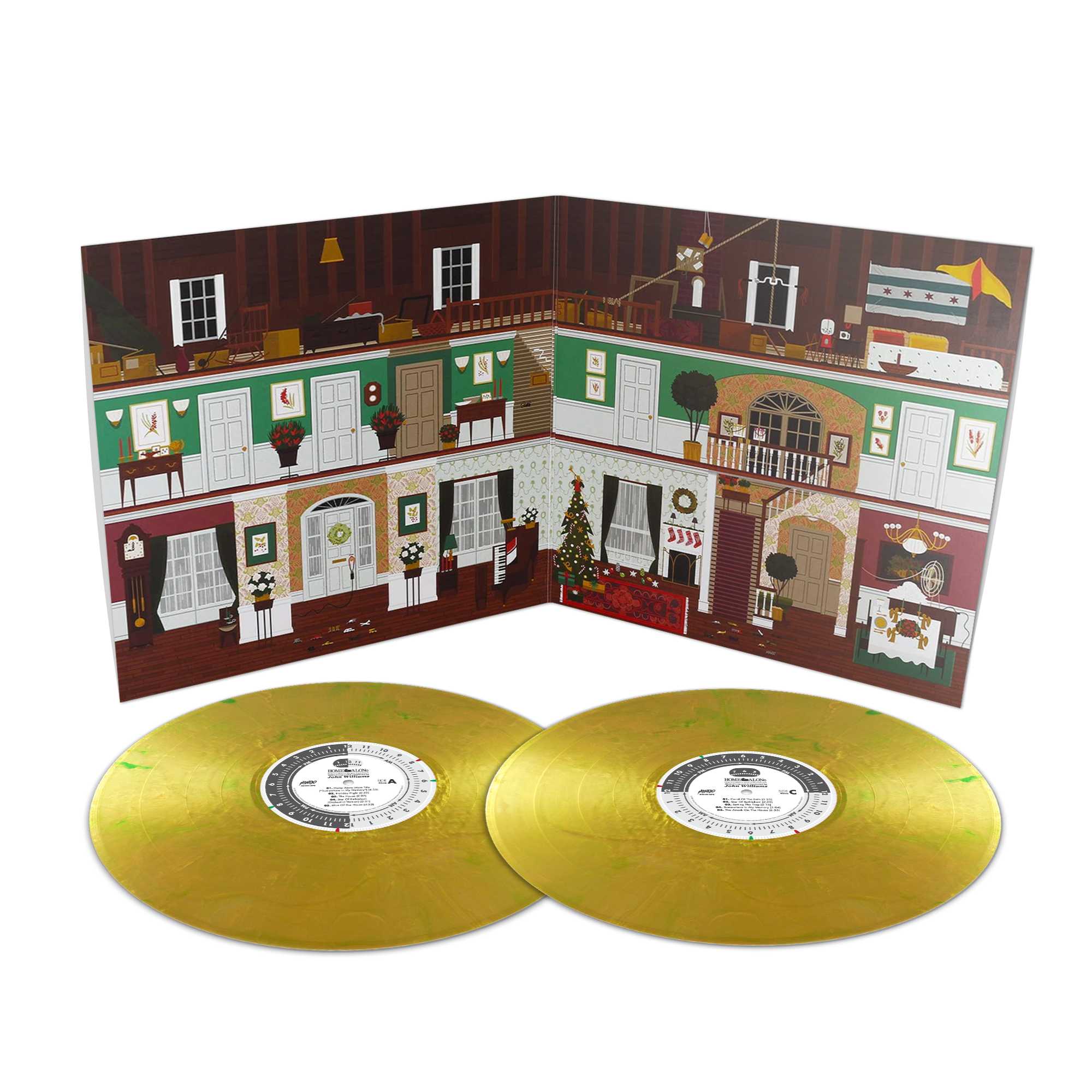 Home Alone Original Motion Picture Soundtrack 2XLP – Mondo Home Alone Original Motion Picture Soundtrack 2XLP – Mondo