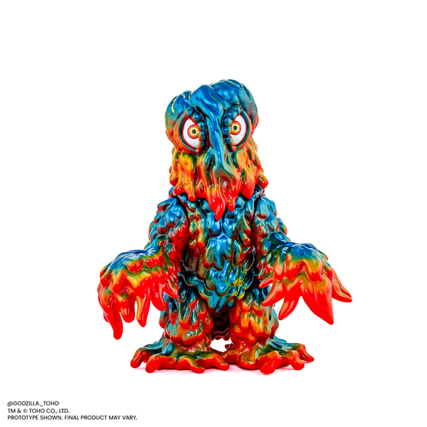 Godzilla and Hedorah Soft Vinyl Figure Set - Vintage Variant