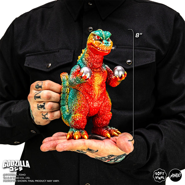 Godzilla and Hedorah Soft Vinyl Figure Set - Vintage Variant