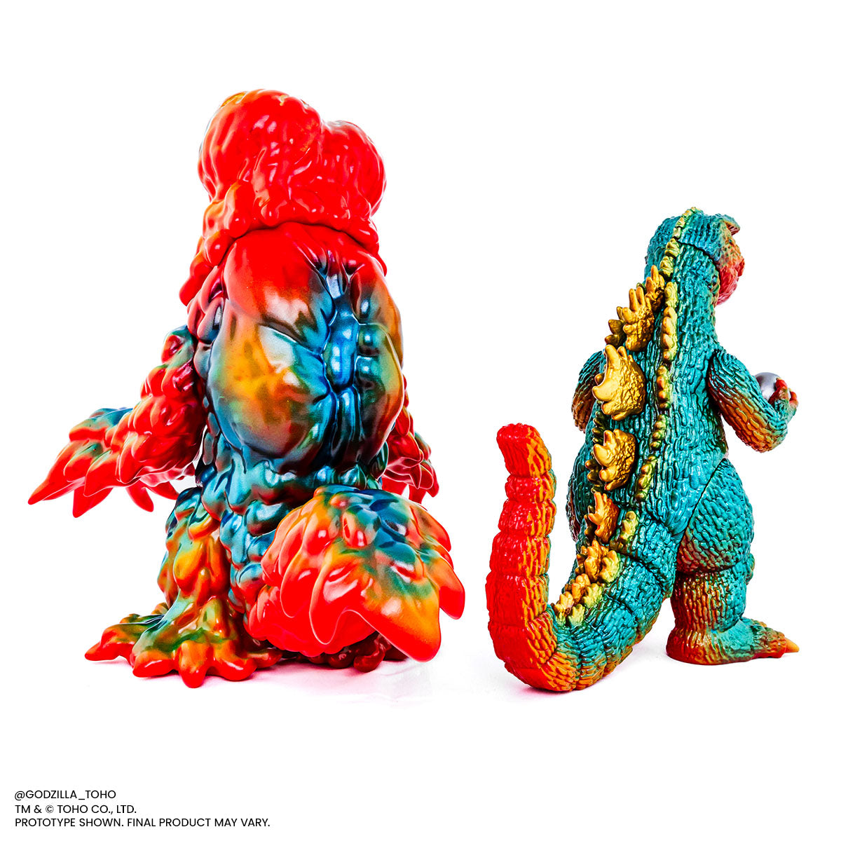 Godzilla and Hedorah Soft Vinyl Figure Set - Vintage Variant – Mondo