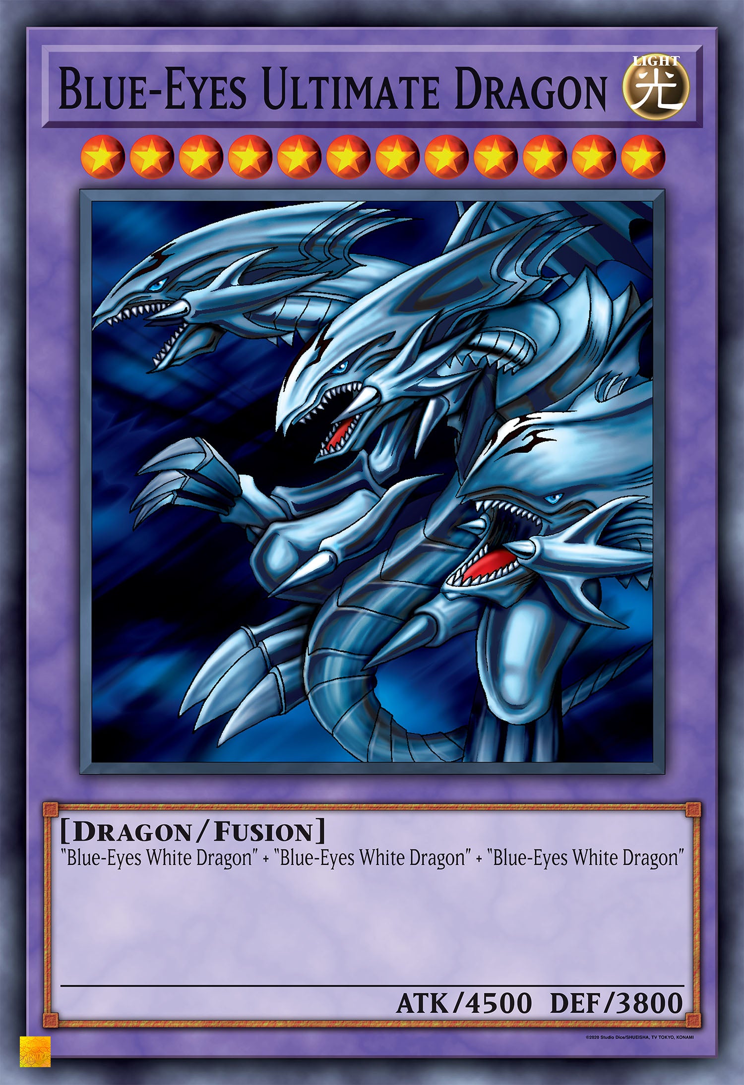 Yu-Gi-Oh! Blue-Eyes Ultimate Dragon Poster Yu-Gi-Oh! Blue-Eyes Ultimate Dragon Poster