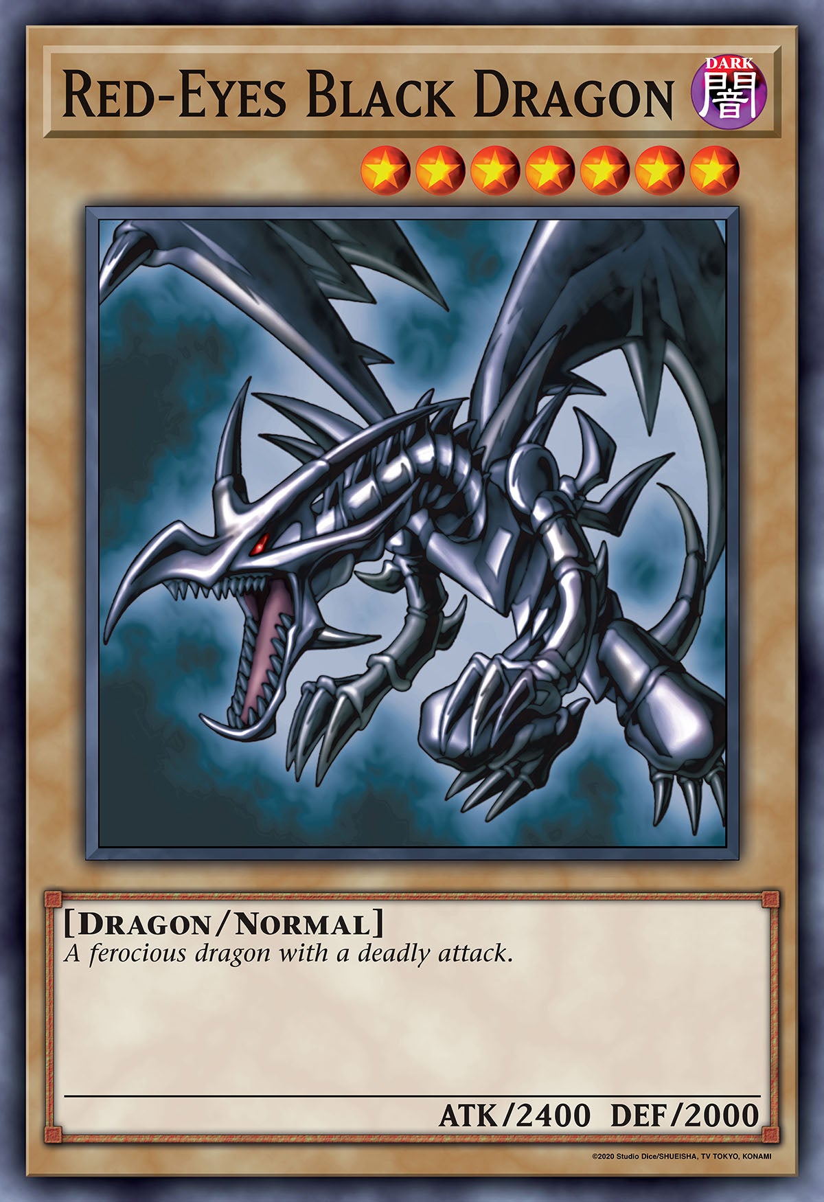 Yu-Gi-Oh! Red-Eyes Black Dragon (Timed Edition) Poster Yu-Gi-Oh! Red-Eyes Black Dragon (Timed Edition) Poster