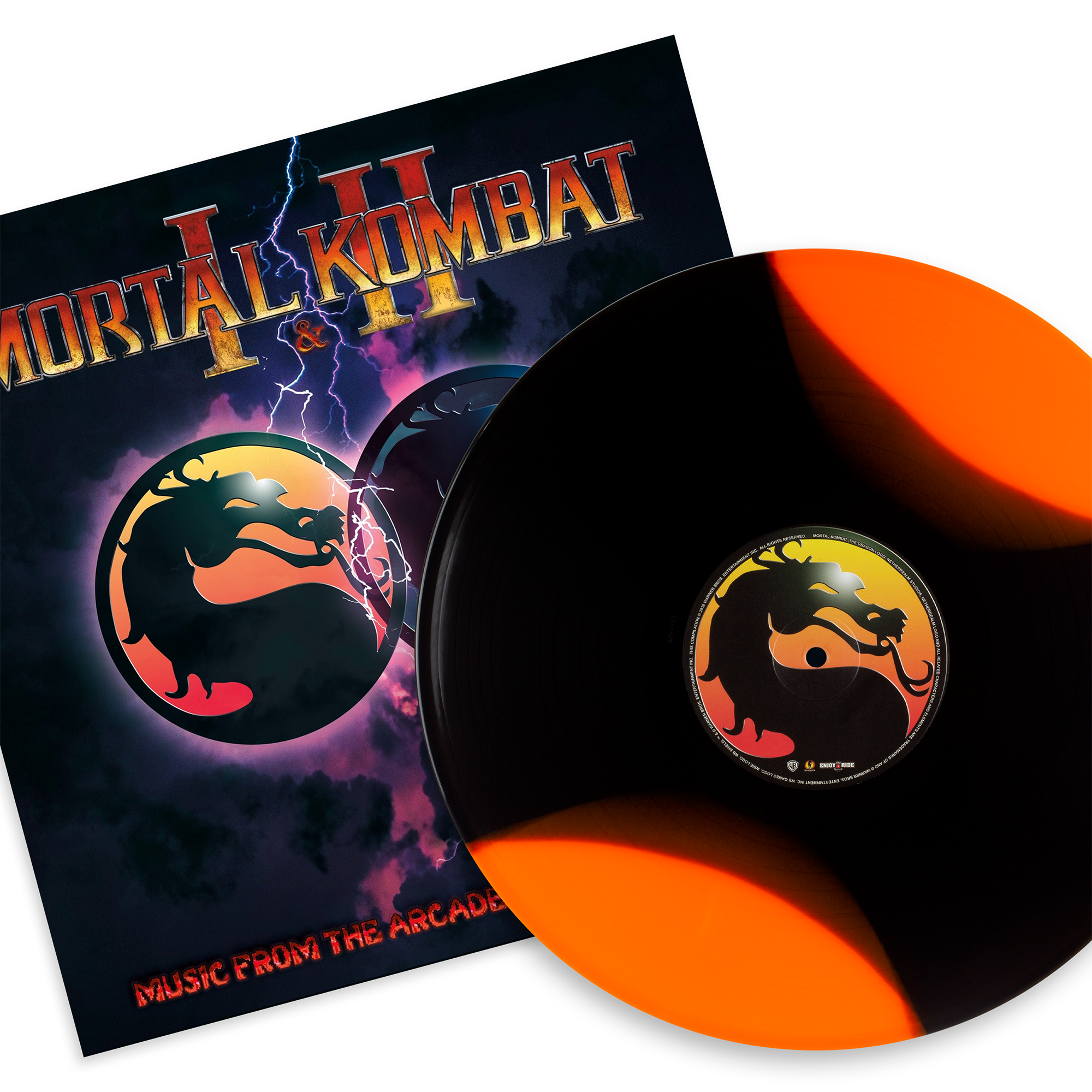 完売 入手困難 500枚限定盤 Mortal Kombat I &II レコード Mortal Kombat I and II - Music From The Arcade Game