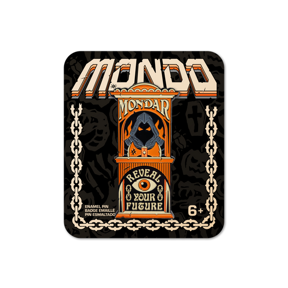 Mondo Mondar Enamel Pin