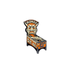 Mondo Sin-Ball Enamel Pin