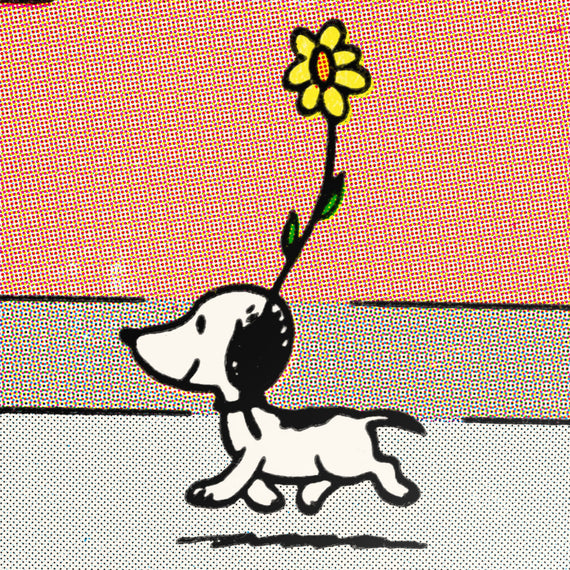 Peanuts First Appearance of Snoopy Poster