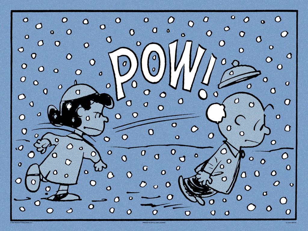 Peanuts Pow! Poster – Mondo