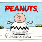 Peanuts Snowman Poster