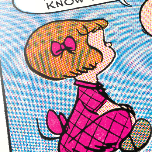 Peanuts Right Here Poster