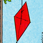 Peanuts Kite Poster