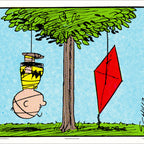 Peanuts Kite Poster