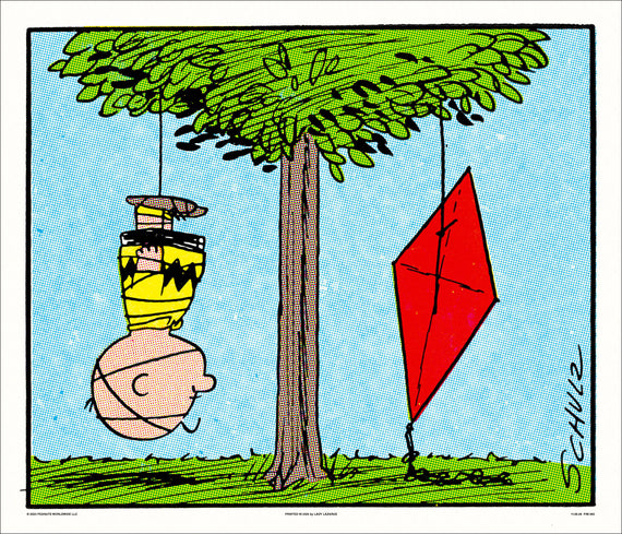 Peanuts Kite Poster