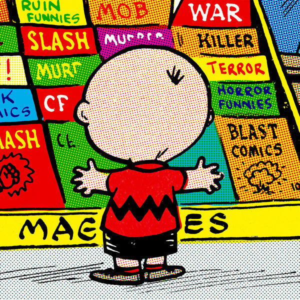 Peanuts A Beautiful Gory Layout Poster