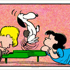 Peanuts Snoopy Dancing Poster