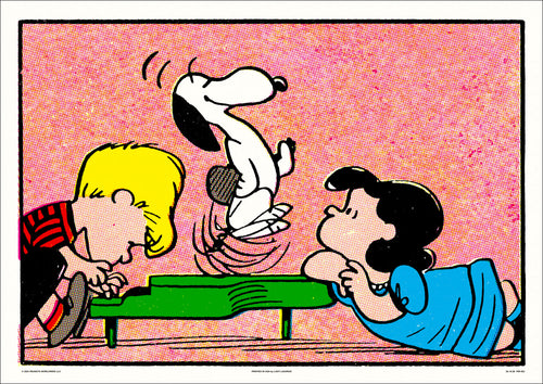Peanuts Snoopy Dancing Poster