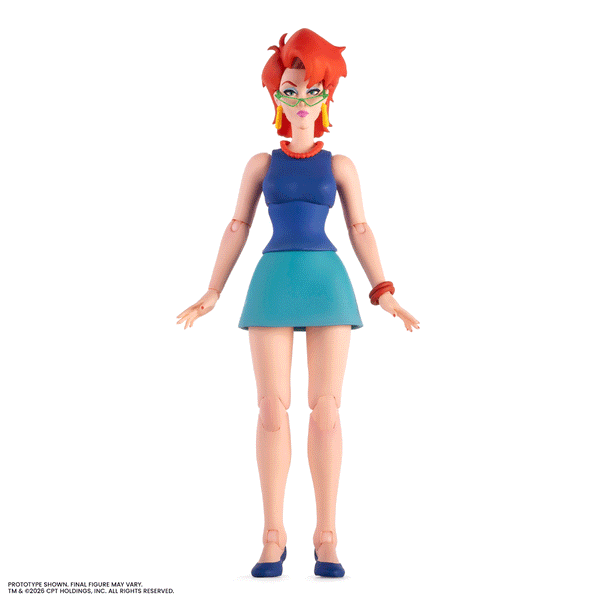 The Real Ghostbusters - Janine with Desk 1/12 Scale Figure - Timed Edition
