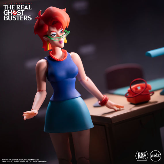 The Real Ghostbusters - Janine with Desk 1/12 Scale Figure - Timed Edition
