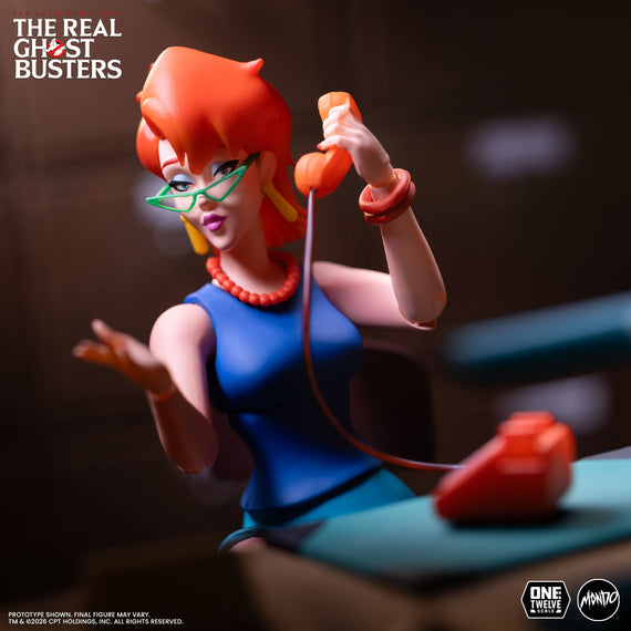 The Real Ghostbusters - Janine with Desk 1/12 Scale Figure - Timed Edition