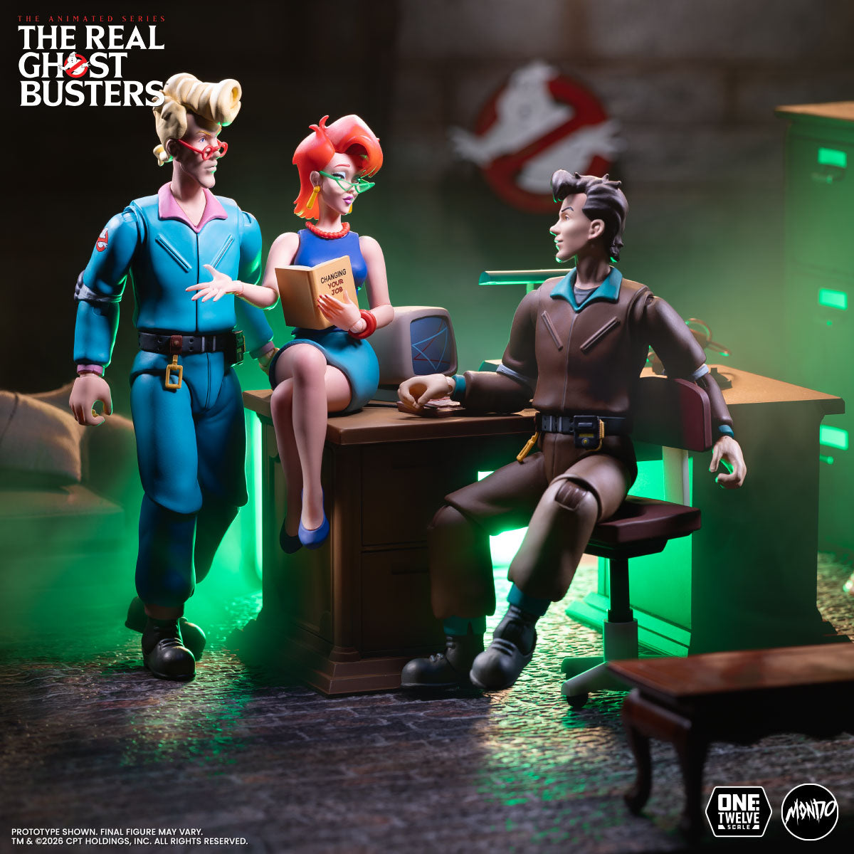 The Real Ghostbusters - Janine with Desk 1/12 Scale Figure - Timed