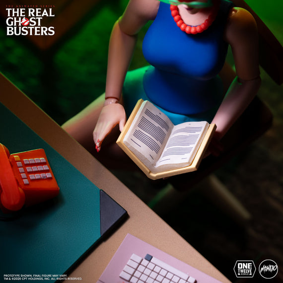 The Real Ghostbusters - Janine with Desk 1/12 Scale Figure - Timed Edition