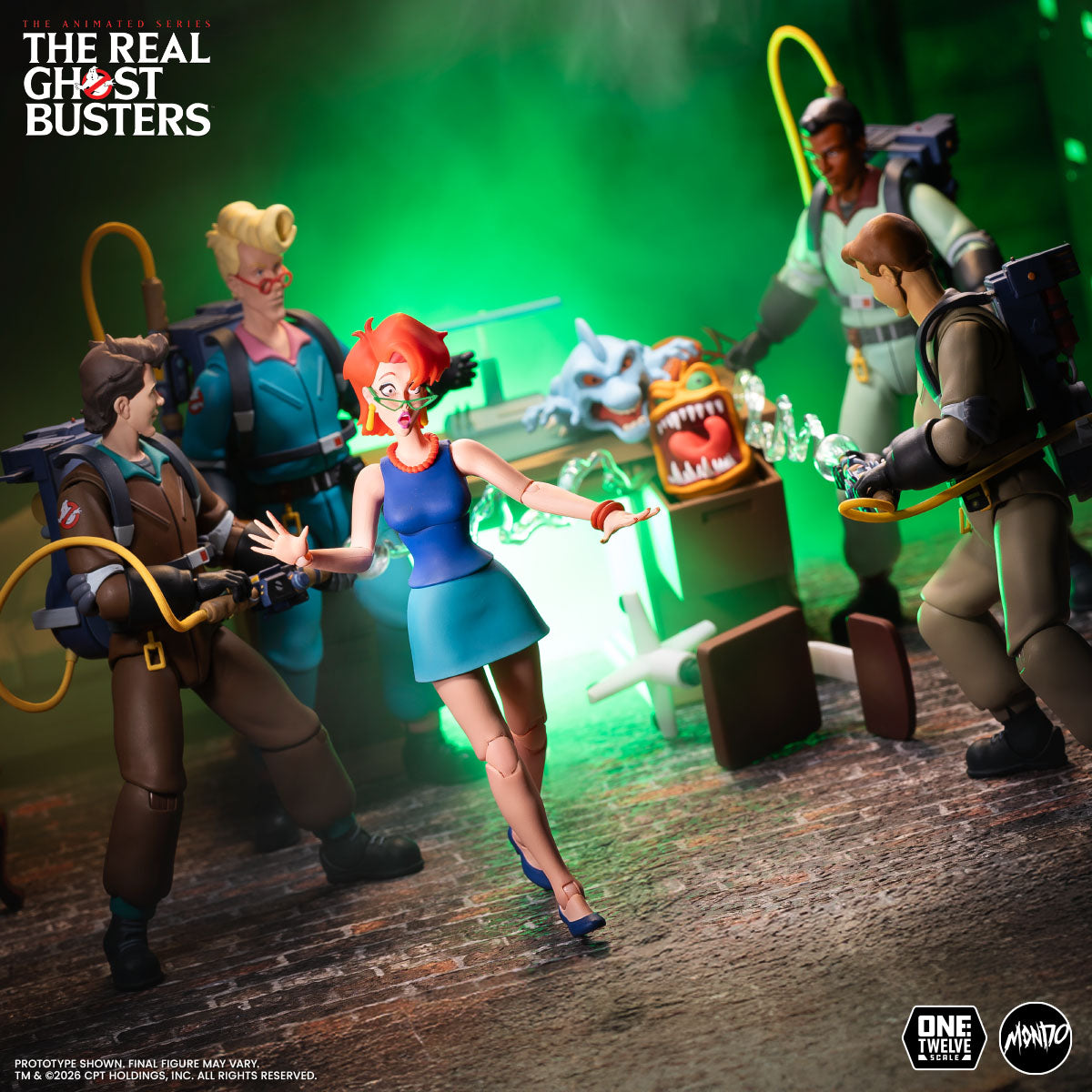The Real Ghostbusters - Janine with Desk 1/12 Scale Figure - Timed