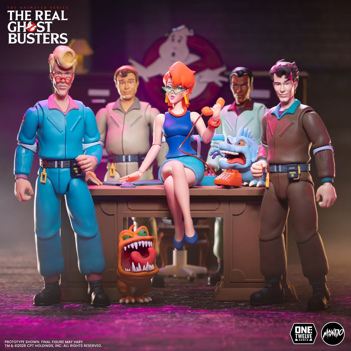 The Real Ghostbusters - Janine with Desk 1/12 Scale Figure - Timed