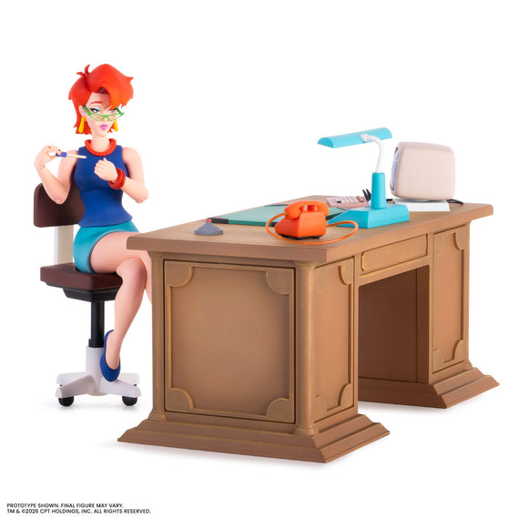 The Real Ghostbusters - Janine with Desk 1/12 Scale Figure - Timed Edition