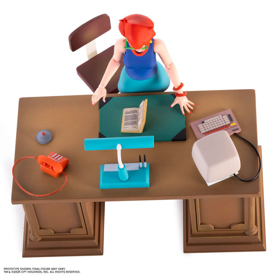 The Real Ghostbusters - Janine with Desk 1/12 Scale Figure - Timed Edition