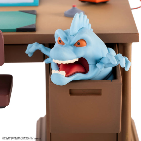 The Real Ghostbusters - Janine with Desk 1/12 Scale Figure - Timed Edition