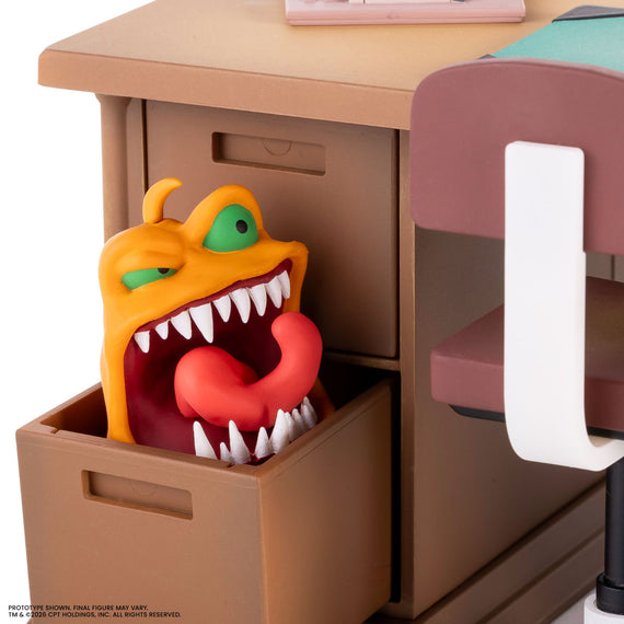 The Real Ghostbusters - Janine with Desk 1/12 Scale Figure - Timed Edition