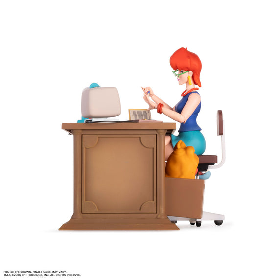 The Real Ghostbusters - Janine with Desk 1/12 Scale Figure - Timed Edition