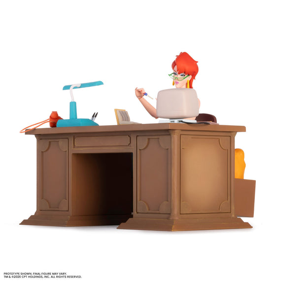 The Real Ghostbusters - Janine with Desk 1/12 Scale Figure - Timed Edition