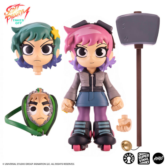 Scott Pilgrim Takes Off - Ramona Flowers Super Vinyl Figure - Limited Edition