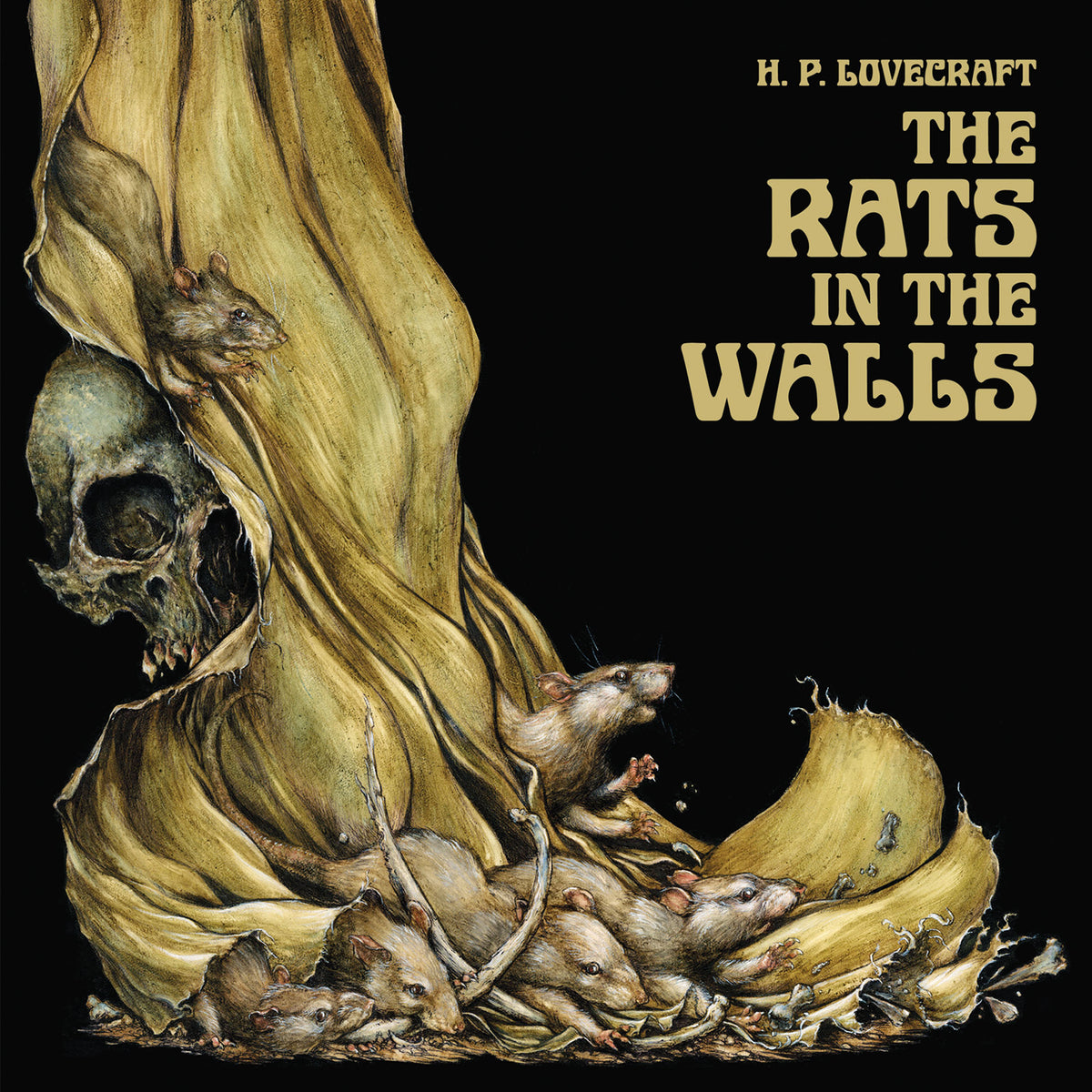Lovecraft Rats HP Lovecraft's Rats in the Walls 2XLP – Mondo