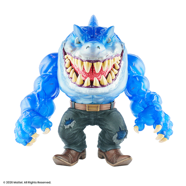 Street Sharks - Ripster Soft Vinyl Figure - Fission City Variant