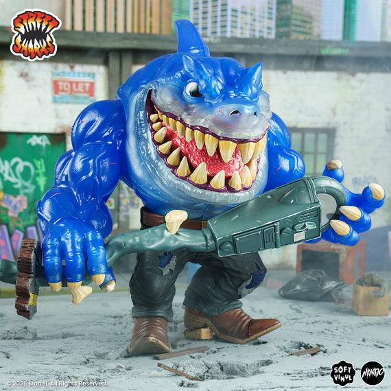 Street Sharks - Ripster Soft Vinyl Figure - Fission City Variant