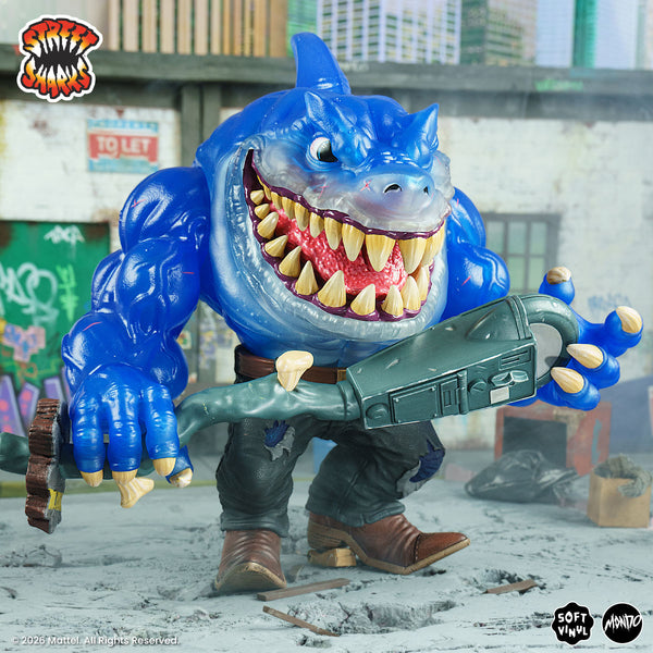 Street Sharks - Ripster Soft Vinyl Figure - Fission City Variant