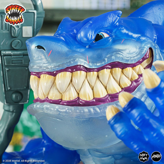 Street Sharks - Ripster Soft Vinyl Figure - Fission City Variant
