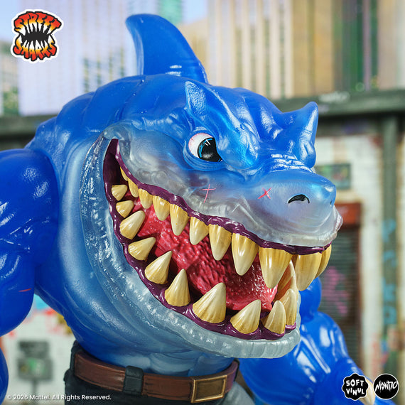 Street Sharks - Ripster Soft Vinyl Figure - Fission City Variant