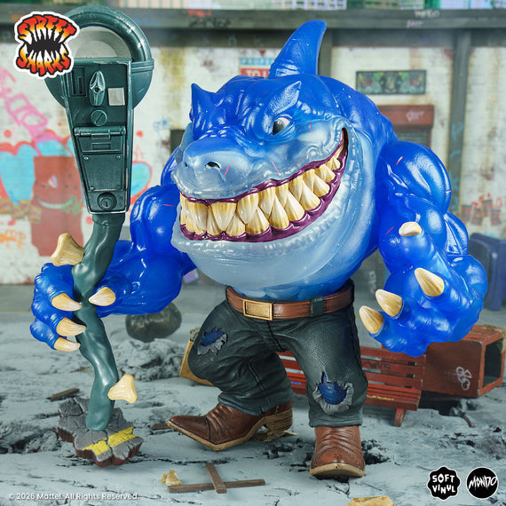 Street Sharks - Ripster Soft Vinyl Figure - Fission City Variant