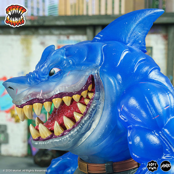 Street Sharks - Ripster Soft Vinyl Figure - Fission City Variant