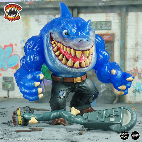 Street Sharks - Ripster Soft Vinyl Figure - Fission City Variant