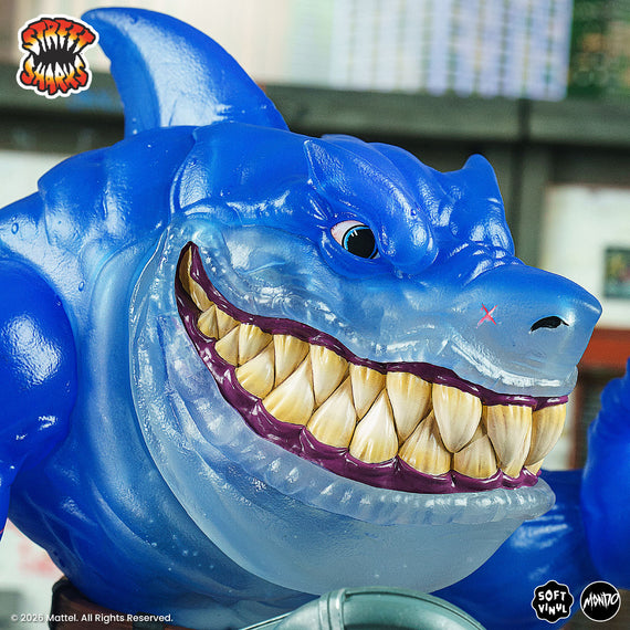 Street Sharks - Ripster Soft Vinyl Figure - Fission City Variant