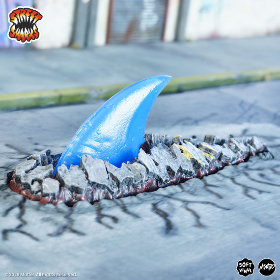 Street Sharks - Ripster Soft Vinyl Figure - Fission City Variant