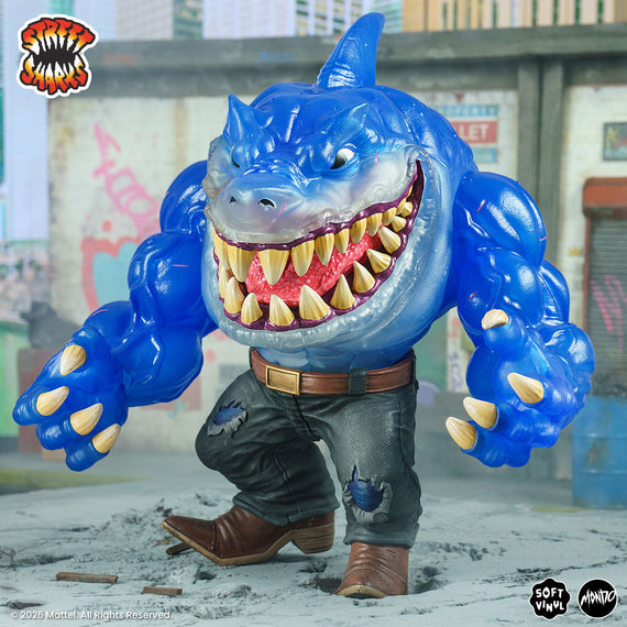 Street Sharks - Ripster Soft Vinyl Figure - Fission City Variant
