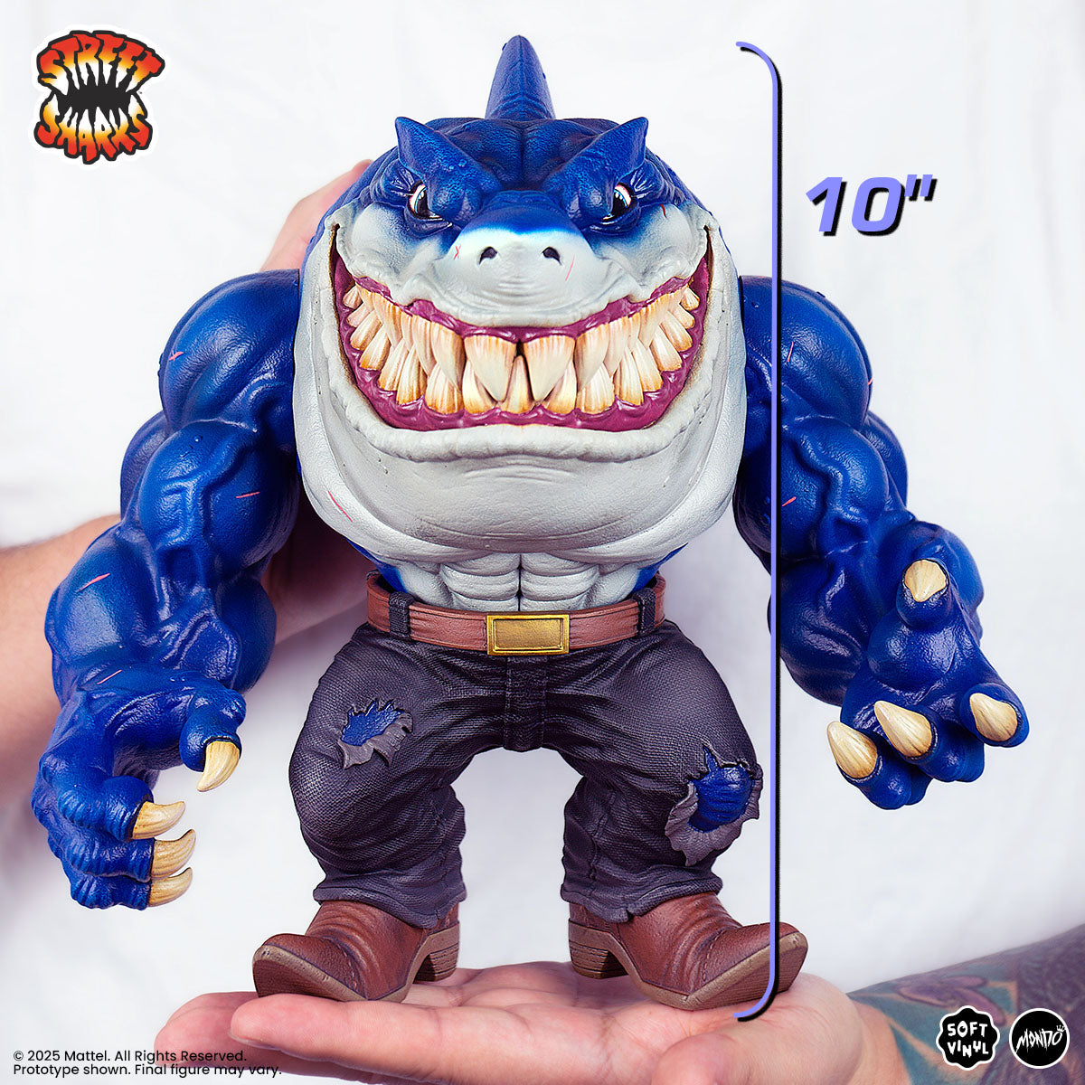 Street Sharks - Ripster Soft Vinyl Figure – Mondo