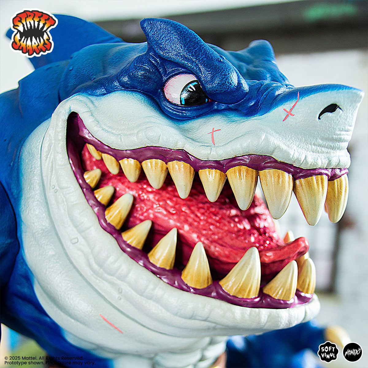 Street Sharks Ripster Soft Vinyl Figure Mondo Street Sharks Ripster Soft Vinyl Figure Mondo
